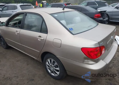 2004 Toyota Corolla Le из США, поврежденный, VIN 2T1BR38E94C215548